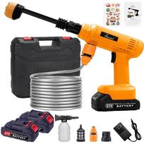 Power Blaster Plus Pressure Washer Cordless Portable Electric High Pressure Water Spray Gun and Hose Car Washer Cleaner Tool US oranžinė