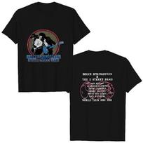 Vintage Bruce Springsteen 1981 Tour Unisex Tshirt S