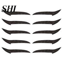 Woman Fashion 5 Pairs/Sheet Eyeliner Reusable Double Plastic Accessory Self-adhesive Eyeshadow Sticker for Makeup juoda