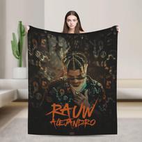 Rauw Alejandros Antklodė Kelionėms Lėktuvu Flaneliniai Patalynės Užtiesalai Svetainei Šilti Individualūs Pasidaryk Pats Kokybiški Lovos Užtiesalai 75X95CM