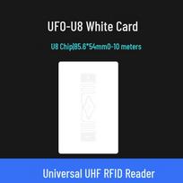 6C RFID G2 Long-Range White Access Control Card 9662 9654 H47 PVC