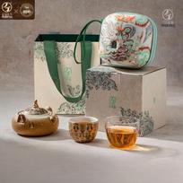 Edenus Dunhuang Series Kiln Glaze Gaiwan Tea Set