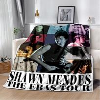 3D Shawn Mendes ranka rašyta dainininko minkšta pliušinė antklodė, flanelinė antklodė mesti antklodė svetainei, miegamajam, lovai, sofai, vaikiška dovana 75X95CM