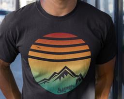 Munro tshirt.Munro Bagging T-shirt.Munro Gifts.Mountain Print Shirt.Gift for Mountain Lover.Gift For Walkers.Cool Graphic Tshirt.Retro Tee 2XL