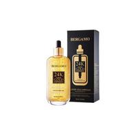 BERGAMO 24K Luxury Gold Ampoule 110ml Premium Radiant Glow Facial Nourishing Serum