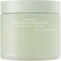 Celimax Heartleaf BHA Peeling Pad Exfoliating Smoothing 125ml (60 pads) beige