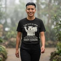 Funny Screaming Bear T-Shirt, Irreverent Graphic Tee, Unique Gift For Him And Her, Retro Aesthetic Shirt, Sarcastic Graphic Streetwear 2XL