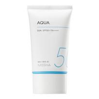 MISSHA All Around Safe Block Aqua Sun Cream SPF50+ PA++++ Lightweight Hydrating Sunscreen 50ml