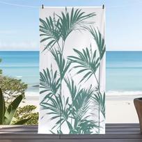 Bohemian Vibrant Tropical Monstera Floral Print Beach Towel Quick Dry Sand-Free Absorbent Beach Blanket for Summer Travel 50X100cm &1pc