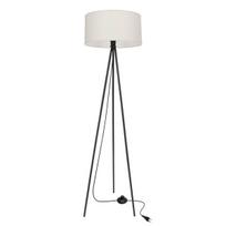 Grindų lempa Candellux Shanti juodas pagrindas, pilkas gaubtas 1x40W E27
