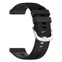 18mm 20mm 22mm Silicone Strap For Garmin Vivoactive 5 4 Band Forerunner 265 245 Sport Bracelet For Samsung Galaxy Watch/HUAWEI/Amazfit Soft Wristband Universal width 18mm juoda