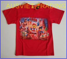 Su etiketėmis Lego The Movie Marškinėliai Berniukams Vaikams Viršus Marškinėliai 100% medvilnė 110