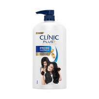 Clinic Plus Strong & Long Shampoo 1 L|| With Milk Proteins & Multivitamins for Healthy and Long Hair - Strengthening Shampoo for Hair Growth white