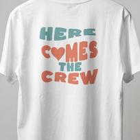Here Comes The Crew Shirt, Groovy Crew T-Shirt Retro, Matching Team Shirts, JGA Crew Shirt, Bachelorette Party Tee, Funny Saying Shirt S