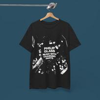 Philip Glass T shirt - Pianist Composer Ambient - Terry Riley Tee S black