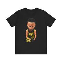 Exclusive Golden State Warriors Steph Curry (Chef Curry) Adult Unisex Jersey Short Sleeve Tee S