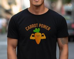 Carrot Power Lifting Shirt: Gym Bros Weightlifting Workout Tee XL