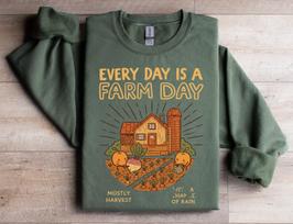 Stardew Valley Farm Day T-Shirt T-shirt Cozy Games Indie Video Game Gift Gamer Harvest Moon Art Pixel Pelican Town Merch M gray