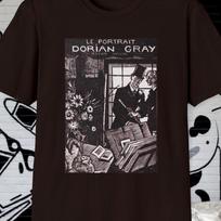 Oscar Wilde Shirt: GORGEOUS French Hand-Drawn Cover! Picture of Dorian Gray. books, literature, Kipling, Henry James, george bernard shaw 2XL