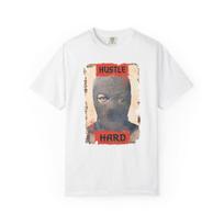 Hustle Hard Balaclava Streetwear Tee Comfort Colors Unisex Oversized Graphic Shirt 3XL