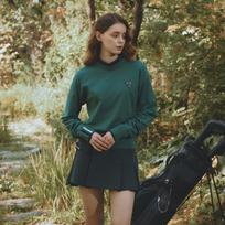 Challenger Women'S Viscose Symbol Embroidery Knit Pullover Green Gn (Green)/Xs