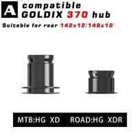 NEW GOLDIX Freehub 370 Caps MTB Bike Hub Converter Mountain Bike Hub End Cap Adapter QR or THRU Cap Adapter XD