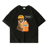 Camiseta Floppa Fanta Peach Drink Meme Fanter S