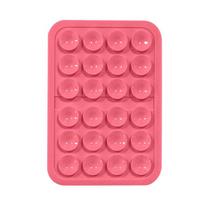 Silicone Suction Cup Phone Case Mount - Double-Sided Hands-Free Strong Holder for iPhone Android for Car Mirror Kitchen Bathroom A9