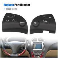Car Steering Wheel Control Button Covers For Lexus ES350 2006-2012 Multifunctional Bluetooth Speaker Button Switch 84250-33190