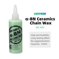 Chepark Bicycle Ceramic Chain Wax Lube MTB Road Bike Fluid Waxy Long Lasting Chain Gear Oil Lubricant High Coverage 120ml