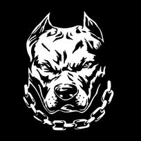 CK21927# Pitbull Dog Car Sticker Waterproof Vinyl Decal Stickers Pegatinas Para Coche Car Accessories 15x20 CM