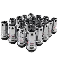 20pcs M12x1.5 44mm Wheel Nuts Racing New R40 Style Steel Lug Nuts lock racing lug nuts + 2 set security key Car Accessories M12x1.5 juoda