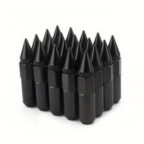 20Pcs M12X1.25 Spiked Aluminium 60MM Extended Tuner Wheels Rims Lug Nuts Racing M12x1.25 juoda