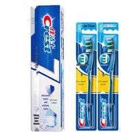 Crest All-in-One 7-Effect Whitening Toothpaste with 2 Toothbrushes