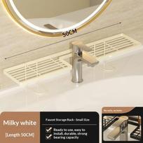 Quick Dry Bathroom Storage Rack Mesh Drainage Universal Kitchen Counter Organizer Lightweight for Home Travel Camping Use A1