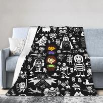 Šilta Minkšta Antklodė Vaikams Dekoratyvinė Deltarune Patalynė Pledai Žaidimo Flanelinis Lovatiesė Sofai Kėdei Lovai Purus Sofos Lovos Užvalkalas 75X95CM