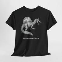 Spinosaurus Mirabilis Dinosaur Prehistoric Reptile Premium Tri-Blend T-Shirt L
