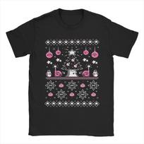Leisure Superstar Sweater Kirbys TShirts Men Crewneck Cotton T Shirt  Short Sleeve Tees Gift Idea Tops S įvairiaspalvis