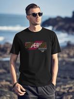 New Basic Seasonal SUPERIOR Print Street Style Vintage Short-Sleeve T-Shirt for Couples S įvairiaspalvis