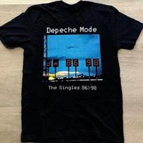 Depeche Mode The Singles 8698 TShirt Cotton Black Unisex All Streetwear Harajuku S įvairiaspalvis