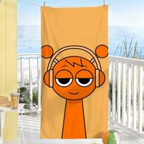 Game S-Sprunki Oren Cartoon Towel Soft Pool Gift For Travel Gym Shower Camping Quick Dry Sports Large Beach Towels STJ50x100CM