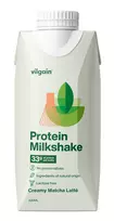 Protein Milkshake – Švelnus ir kreminis baltyminis kokteilis | Vilgain | 330 ml - creamy-matcha-latte