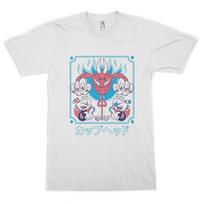 Cuphead vs The Devil T-Shirt, Men's Women's All Sizes (pfa-324) S
