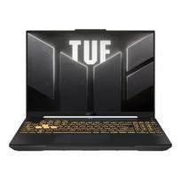 ASUS TUF Gaming F16 FX607VJB-RL143W Core 5 210H 16.0" FHD+ 144Hz IPS lygio 300nits AG 16GB DDR5 5600 SSD512 GeForce RTX 3050 6GB Kamera 720P 56WHrs Windows 11 Aliuminio Nešiojamas kompiuteris Mecha Gray | FX607VJB-RL143W | 4711636272179