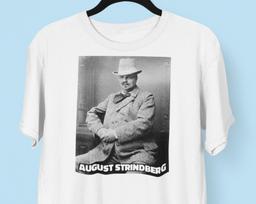 August Strindberg Swedish Playwright Painter Poet Novelist Essayist T shirt 4XL