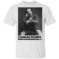 Charles Dickens Oliver Twist David Copperfield Great Expectations Christmas Carol English Writer Author Shirt G500 5.3 oz. T shirt 4XL