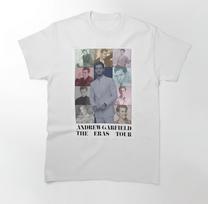 andrew garfield the eras tour White T shirt Size S-4X Casual S