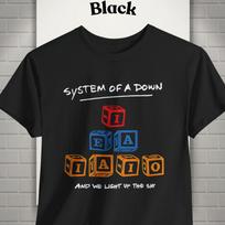 Puzzle Inspired System of A Down Apparel - Merch to Fans The System Of A Down - Unisex Metal Tee - Gift for Metal Lovers - Premium Apparel XL