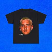 Eminem Face Print, Rapper T-Shirt, Face PrinT-Shirt,Slim Shady shirt, Marshall Mathers, Rap ConcerT-Shirt, Stocking Stuffer, Gifts for her 2XL
