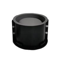 Betoninė silikoninė forma gėlių vazonui Didelis apvalus dvigubas vazonas Dervos forma Dovana 1 gray